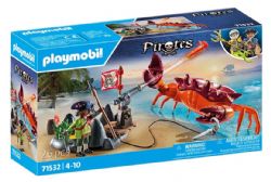 PLAYMOBIL PIRATES - PIRATE ET CRABE GÉANT #71532